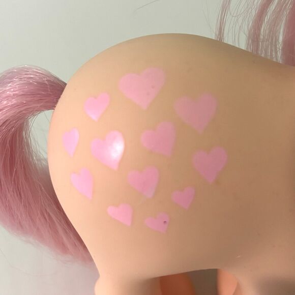 My Little Pony MLP G1 Peachy Horse Toy 1982 Hong Kong Hasbro Vintage 80s Bait - Picture 6 of 9